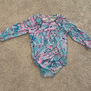 Lilly Pullitzer Long Sleeve Onesie